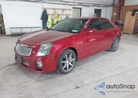 2005 Cadillac Cts-V из США, поврежденный, VIN 1G6DN56S150202820